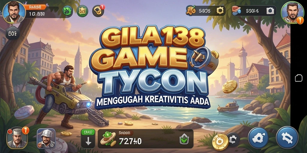 Tampilan menarik gameplay Tycoon di GILA138 dengan berbagai pilihan bisnis.