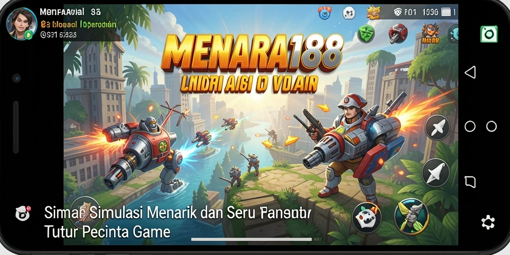 Screenshot MENARA188 yang menunjukkan gameplay seru dan menantang dari aplikasi Simulation.